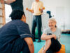 Seniorin beim Rehakurs